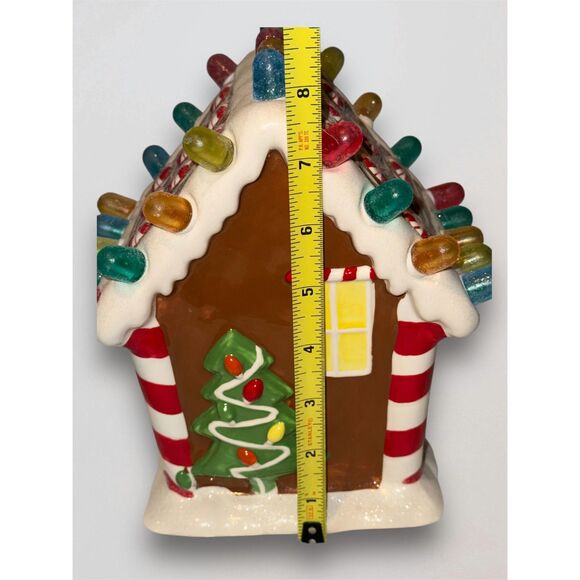 Hallmark Gumdrop Gingerbread House 2008 Light and Musical - WORKS - Picture 13 of 14